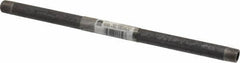 B&K Mueller - Schedule 40, 1/4" Diam x 10" Long Steel Black Pipe Nipple - Threaded - All Tool & Supply