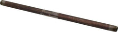 B&K Mueller - Schedule 40, 1/4" Diam x 12" Long Steel Black Pipe Nipple - Threaded - All Tool & Supply