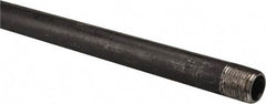 B&K Mueller - Schedule 40, 1/2" Diam x 30" Long Steel Black Pipe Nipple - Threaded - All Tool & Supply