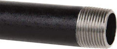 B&K Mueller - Schedule 40, 3/4" Diam x 30" Long Steel Black Pipe Nipple - Threaded - All Tool & Supply