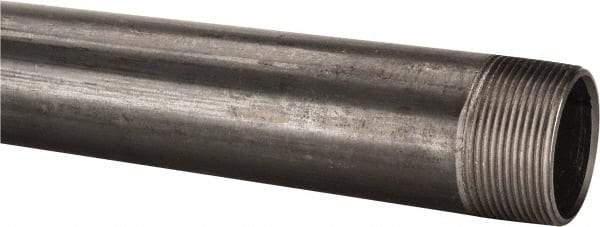 B&K Mueller - Schedule 40, 1-1/2" Diam x 30" Long Steel Black Pipe Nipple - Threaded - All Tool & Supply