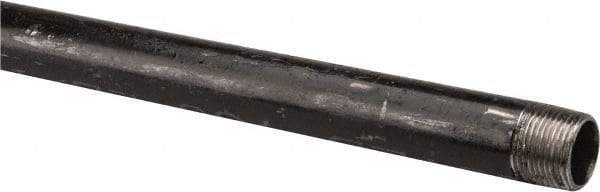 B&K Mueller - Schedule 40, 3/4" Diam x 36" Long Steel Black Pipe Nipple - Threaded - All Tool & Supply