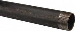 B&K Mueller - Schedule 40, 1-1/2" Diam x 36" Long Steel Black Pipe Nipple - Threaded - All Tool & Supply