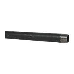 B&K Mueller - Schedule 40, 3/4" Diam x 48" Long Steel Black Pipe Nipple - Threaded - All Tool & Supply