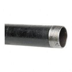 B&K Mueller - Schedule 40, 2" Diam x 48" Long Steel Black Pipe Nipple - Threaded - All Tool & Supply