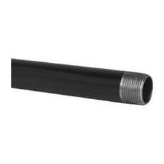 B&K Mueller - Schedule 40, 1" Diam x 60" Long Steel Black Pipe Nipple - Threaded - All Tool & Supply