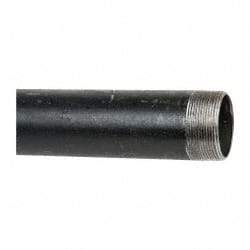 B&K Mueller - Schedule 40, 2" Diam x 60" Long Steel Black Pipe Nipple - Threaded - All Tool & Supply