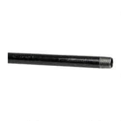 B&K Mueller - Schedule 40, 1/2" Diam x 72" Long Steel Black Pipe Nipple - Threaded - All Tool & Supply