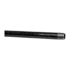 B&K Mueller - Schedule 40, 1/2" Diam x 72" Long Steel Black Pipe Nipple - Threaded - All Tool & Supply