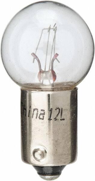 Value Collection - 12 Volt, Indicator & Radio Automotive Miniature Lamp - 4.62 Watt, Clear - All Tool & Supply