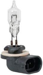 Value Collection - 12 Volt, Halogen Auxiliary Automotive Miniature Lamp - 49.92 Watt, Clear - All Tool & Supply