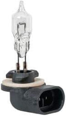 Value Collection - 12 Volt, Halogen Auxiliary Automotive Miniature Lamp - 49.92 Watt, Clear - All Tool & Supply