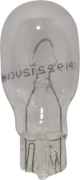 Value Collection - 12 Volt, Automotive Automotive Miniature Lamp - 12.54 Watt, Clear - All Tool & Supply