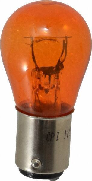 Value Collection - 12 Volt, Park & Signal Automotive Miniature Lamp - 26.88/8.26 Watt, Amber - All Tool & Supply