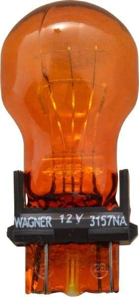 Value Collection - 12 Volt, Park & Signal Automotive Miniature Lamp - 26.88/8.26 Watt, Amber - All Tool & Supply