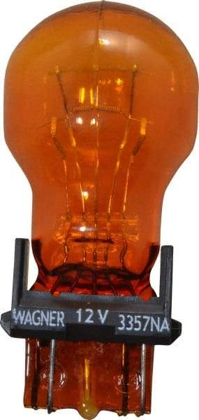 Value Collection - 12 Volt, Park & Signal Automotive Miniature Lamp - 28.54/8.26 Watt, Amber - All Tool & Supply