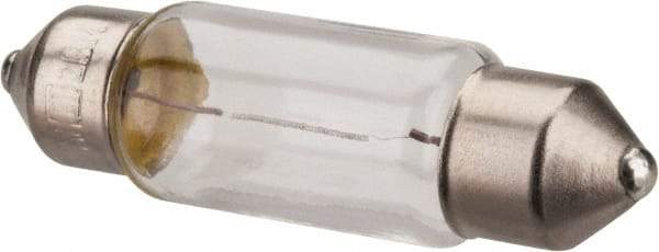 Value Collection - 12 Volt, Courtesy, Dome Automotive Miniature Lamp - 5 Watt, Clear - All Tool & Supply