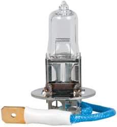 Value Collection - 12 Volt, Halogen Fog Headlamp H3 Automotive Miniature Lamp - 55 Watt, Clear - All Tool & Supply