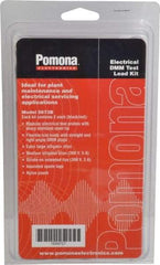 Pomona - Electrical Test Equipment Leads Set - Use with AmProbes Multimeters, Fluke Multimeters, H.P. Multimeters, Tektronix Multimeters, Wavetek Digital Multimeters - All Tool & Supply