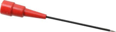 Pomona - Red Electrical Test Equipment Jack - Use with Digital Multimeters - All Tool & Supply