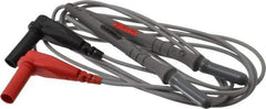 Pomona - Red/Black Electrical Test Equipment Probe - Use with Digital Multimeters - All Tool & Supply