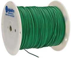 Alpha Wire - 16 AWG, 26 Strand, 305 m OAL, Tinned Copper Hook Up Wire - Green PVC Jacket, 0.092" Diam - All Tool & Supply