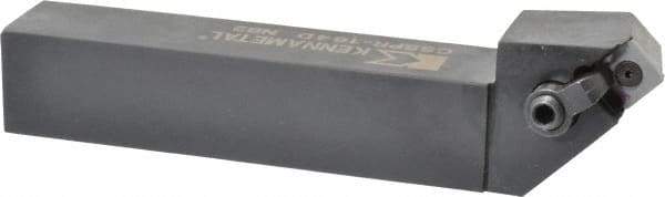 Kennametal - CSSP, Right Hand Cut, 45° Lead Angle, 1" Shank Height x 1" Shank Width, Positive Rake Indexable Turning Toolholder - 6" OAL, SP..42. Insert Compatibility, Series Kendex - All Tool & Supply