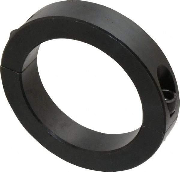 Climax Metal Products - 3-1/4" Bore, Steel, Two Piece Clamp Collar - 4-1/2" Outside Diam, 7/8" Wide - All Tool & Supply