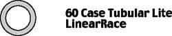 Thomson Industries - 1-1/2" Diam, 4' Long, Steel Tubular Round Linear Shafting - 58-63C Hardness, 0.031 Tolerance - All Tool & Supply