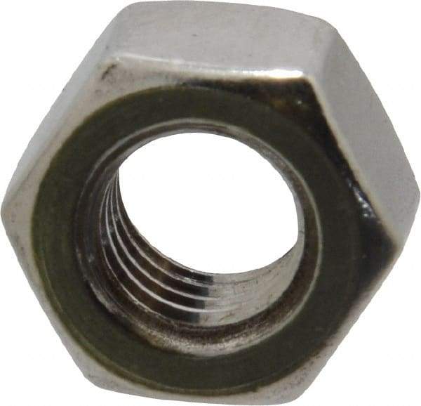 Value Collection - M8x1.25 Metric Coarse Stainless Steel Right Hand Heavy Hex Nut - 13mm Across Flats, 8mm High, Uncoated - All Tool & Supply