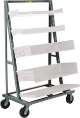 Little Giant - 24" Wide x 67" High x 40" Deep, Adjustable Tray Truck - 2,000 Lb Capacity - All Tool & Supply