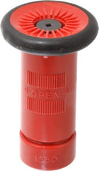 Made in USA - 1" Hose Diam NPSH Constant Flow Hose Nozzle - 22 Max GPM, Polyurethane, 100 psi - All Tool & Supply