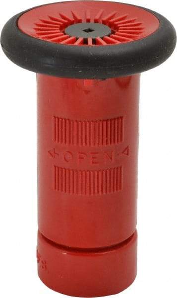 Made in USA - 3/4" Hose Diam GHT Constant Flow Hose Nozzle - 8 Max GPM, Polyurethane, 100 psi - All Tool & Supply