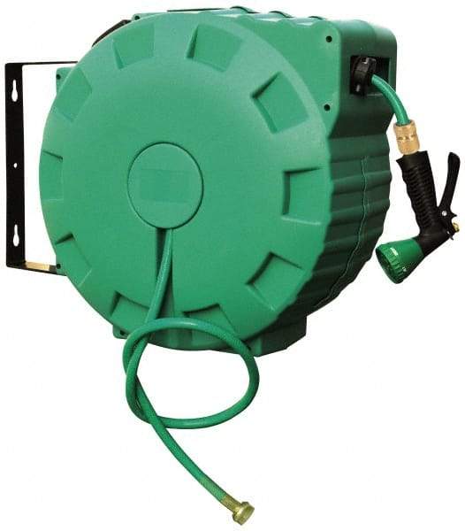 Value Collection - 80' Spring Retractable Hose Reel - 140 psi, Hose Included - All Tool & Supply