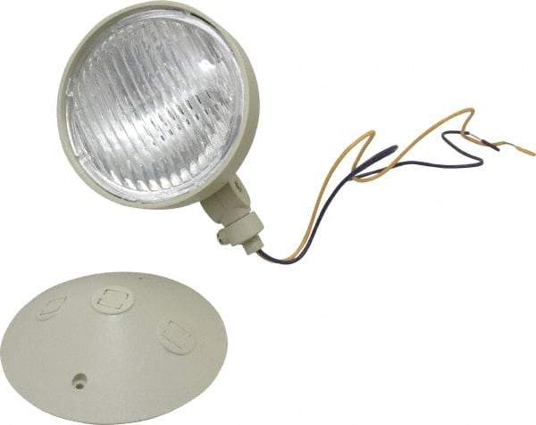 Mule - 1 Head, 12 VDC, Polycarbonate, Incandescent Remote Emergency Lighting Head - 25 Watt, Battery Not Included - All Tool & Supply