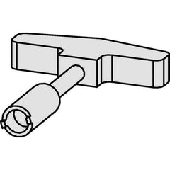 Kennametal - T-Handle Driver for Indexable Tools - Coolant Supply Unit Compatible, Series HSK - All Tool & Supply