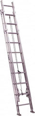 Louisville - 24' High, Type IAA Rating, Aluminum Industrial Extension Ladder - All Tool & Supply