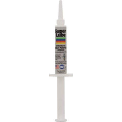 Synco Chemical - 6 cc Syringe Synthetic General Purpose Grease - Translucent White, Food Grade, 450°F Max Temp, NLGIG 2, - All Tool & Supply