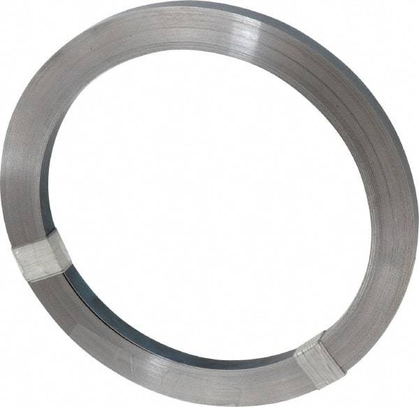 Value Collection - 1 Piece, 100 Ft. Long x 1/2 Inch Wide x 0.015 Inch Thick, Roll Shim Stock - Spring Steel - All Tool & Supply