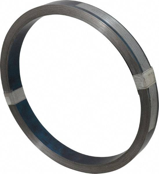 Value Collection - 1 Piece, 50 Ft. Long x 1 Inch Wide x 0.02 Inch Thick, Roll Shim Stock - Spring Steel - All Tool & Supply