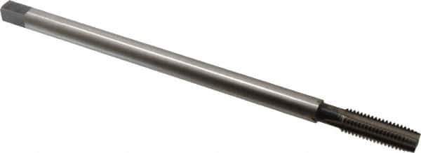 Hertel - 5/8-11 UNC, 4 Flute Plug Hand Pulley Tap - High Speed Steel, Bright Finish, H3 Thread Limit, 12" OAL - Exact Industrial Supply