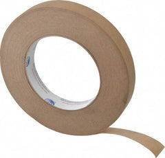 Intertape - 3/4" x 60 Yd Natural (Color) Rubber Adhesive Packaging Tape - Paper Backing, 7.2 mil Thick, 45 Lb Tensile Strength, Series 539 - All Tool & Supply