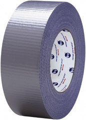 Intertape - 3" x 55m Silver Duct Tape - 11 mil, Rubber Adhesive, Polyethylene Cloth Backing, 20 Lb/ln Tensile Strength, 32°F to 180°F, Series AC36 - All Tool & Supply