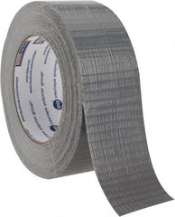 Intertape - 2" x 55 Yds Silver Duct Tape - 7 mil, Rubber Adhesive, Polyethylene Film Backing, 17 Lb/ln Tensile Strength, Series AC10 - All Tool & Supply