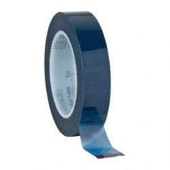 Intertape - 1" Wide x 72 Yd Long Blue Polyester Film Masking Tape - Series 6120, 3.2 mil Thick, 25 In/Lb Tensile Strength - All Tool & Supply