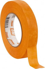 Intertape - 1" Wide x 60 Yd Long Orange Paper Masking Tape - Series Orange Mask, 7.3 mil Thick, 23 In/Lb Tensile Strength - All Tool & Supply