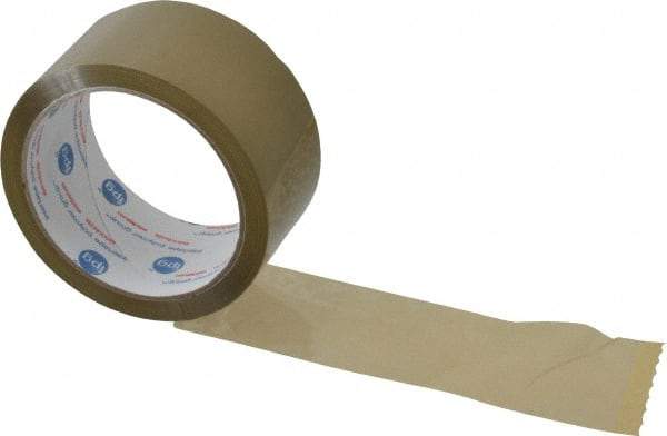 Intertape - 2" x 55 Yd Natural (Color) Rubber Adhesive Sealing Tape - Polypropylene Film Backing, 1.85 mil Thick, 27 Lb Tensile Strength, Series 7100 - All Tool & Supply