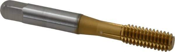 Accupro - 5/16-18 UNC H5 Thread Limit Bottoming Thread Forming Tap - Powdered Metal High Speed Steel, TiN Finish, 2-23/32" OAL - All Tool & Supply