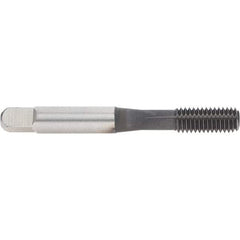 Accupro - M8x1.25 Metric Coarse D9 Thread Limit Bottoming Thread Forming Tap - Powdered Metal High Speed Steel, TiCN Finish, 2-23/32" OAL - All Tool & Supply