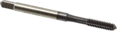 Accupro - #8-32 UNC H5 Thread Limit Plug Thread Forming Tap - Powdered Metal High Speed Steel, TiCN Finish, 2-1/8" OAL - All Tool & Supply